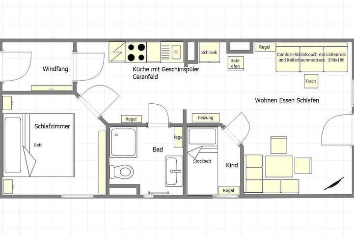 Chalet voor 6 personen, met terras in Hochkrimml