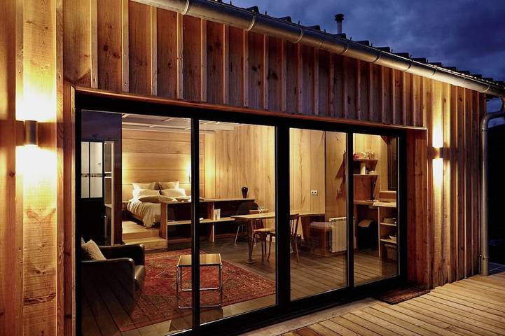 Location de vacances pour 2 personnes, avec terrasse ainsi que sauna et jardin à Aramits - 4