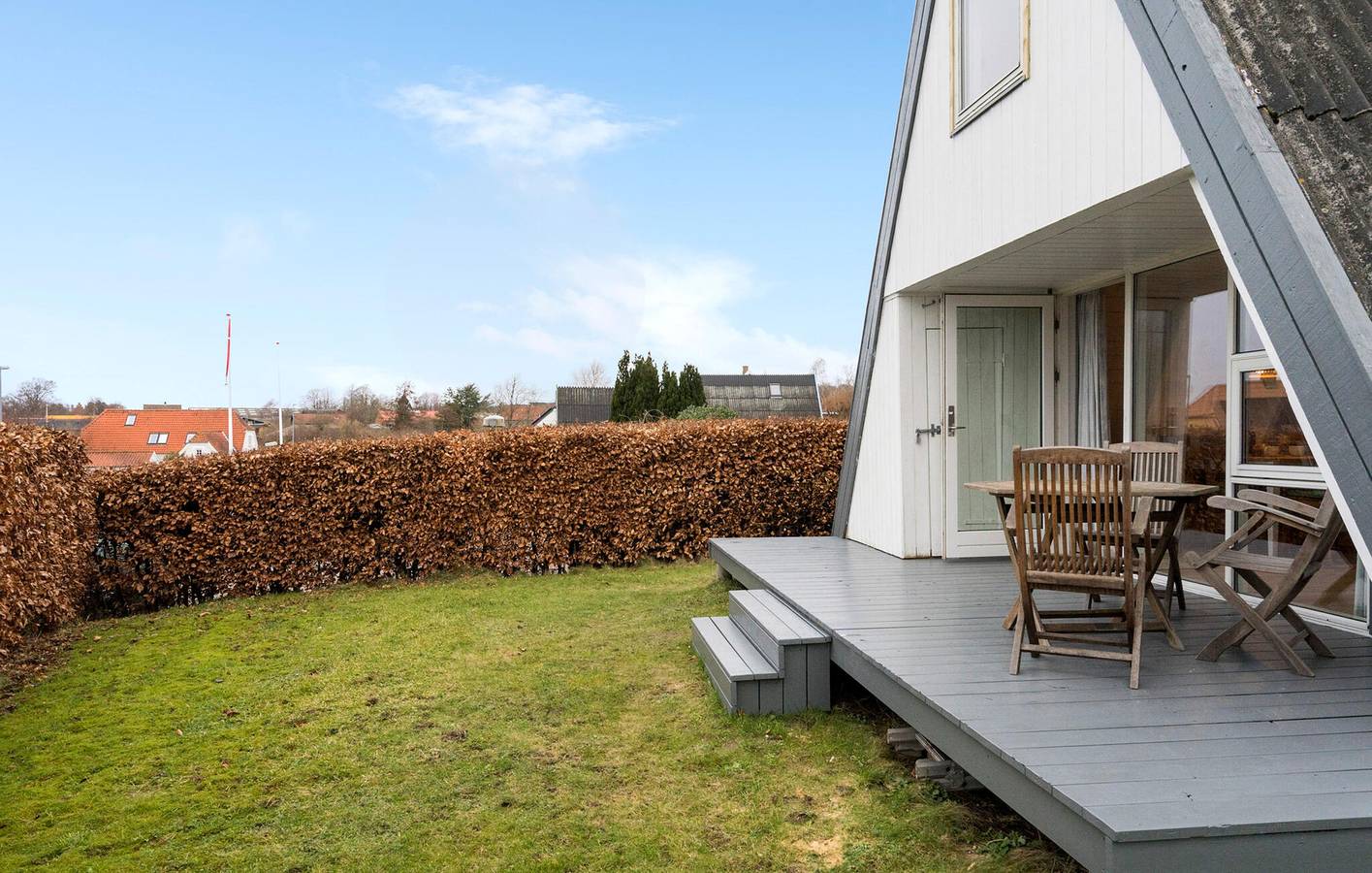 Ganze Ferienwohnung, Ferienwohnung für 6 Personen mit Terrasse in Knebel, Süddjursland