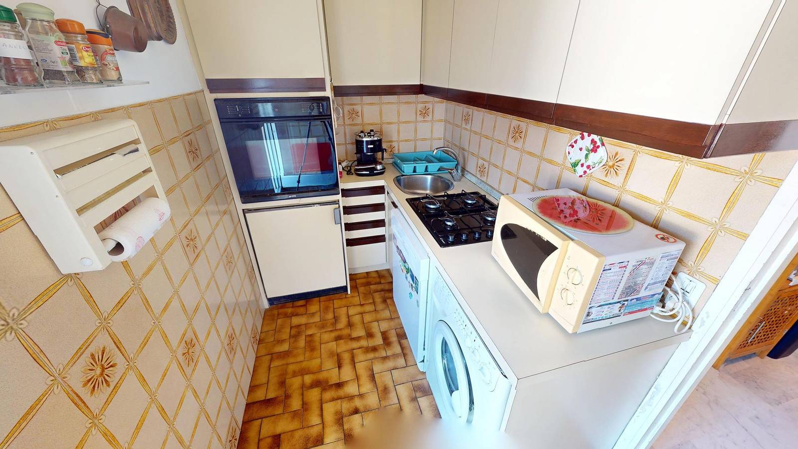 Appartement de vacances entier, Agréable 2P plein centre en dernier étage avec immense terrasse et parking en sous-sol - 114Fdm in Roquebrune-Cap-Martin, Région de Nice