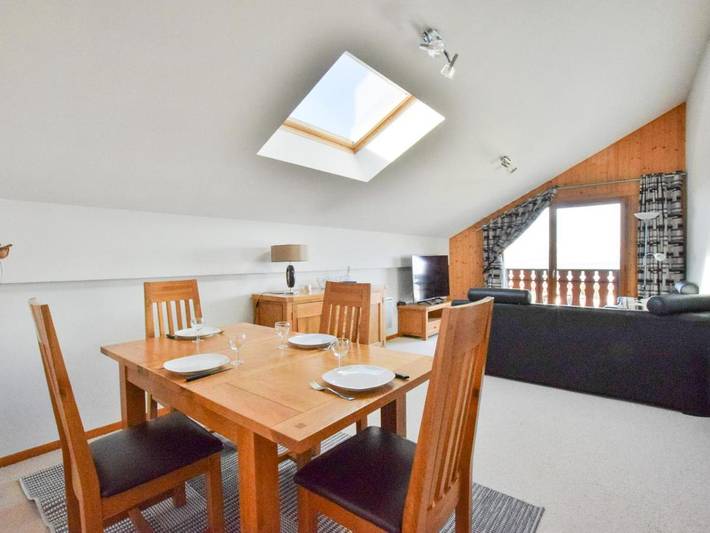 Appartement de vacances pour 6 personnes, avec balcon