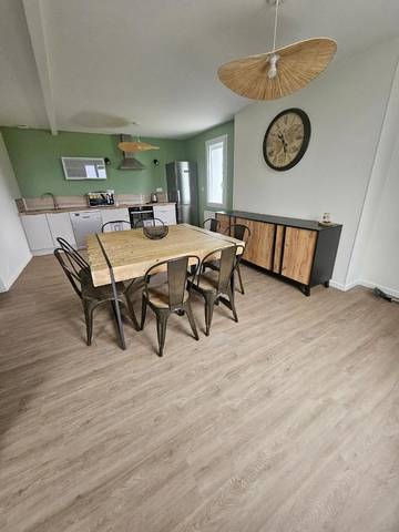 Gîte pour 8 personnes, avec balcon à Tourville-les-Ifs