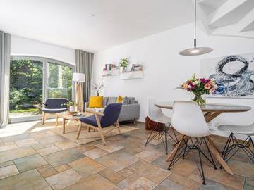 Ferienwohnung für 4 Personen, mit Sauna und Garten sowie Terrasse in Wustrow