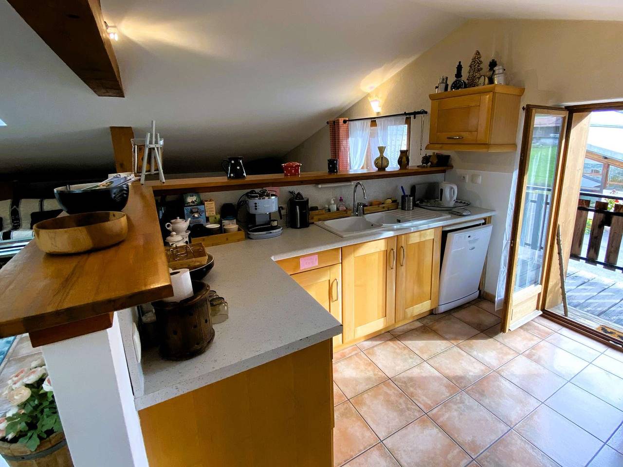 Ganze Wohnung, Große Wohnung mit Balkon in Beaufort, 4 Schlafzimmer, 9 Personen, komplette Ausstattung in Beaufort (Westalpen), Beaufort (Rhône-Alpes)