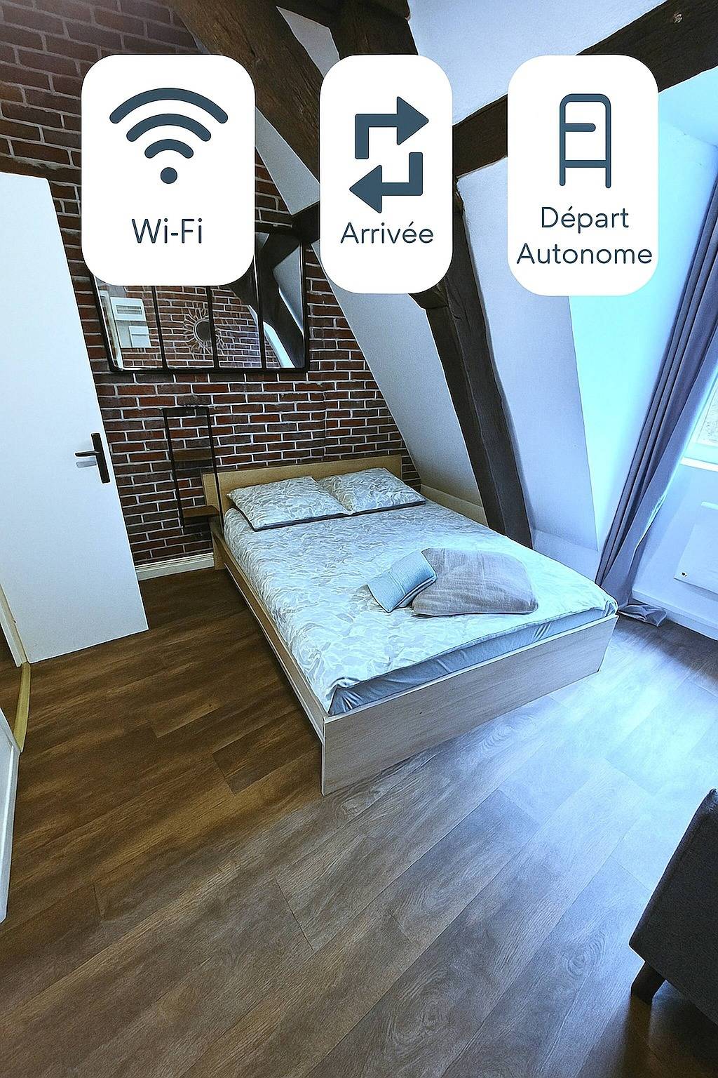 Appartement entier, Studio à 20 minutes à pied de la gare de Montluçon in Montluçon, Région de Montluçon