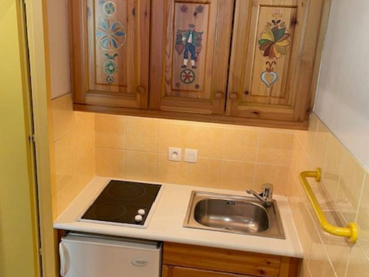 Ganzes Studio, Les Menuires - Wohnung 4 Pers, 32m², Wifi, Haustiere erlaubt in Les Menuires, Saint-Martin-de-Belleville