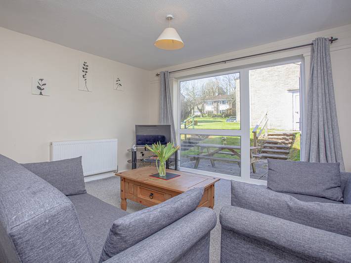 Chalet for 4 people, with garden in Cornwall