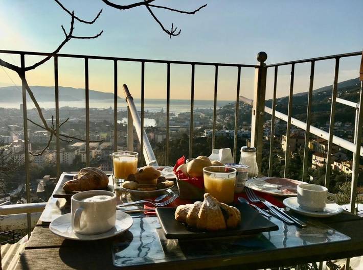 Bed and Breakfast für 3 Personen, mit Garten und Ausblick - 1