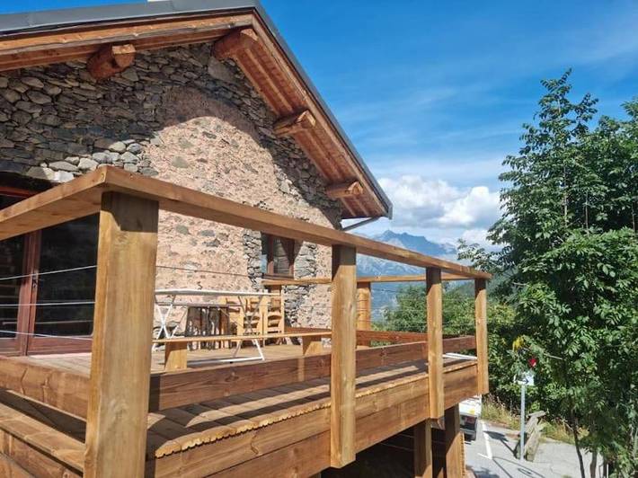 Chalet pour 10 personnes, avec vue et jardin à Valmeinier - 2