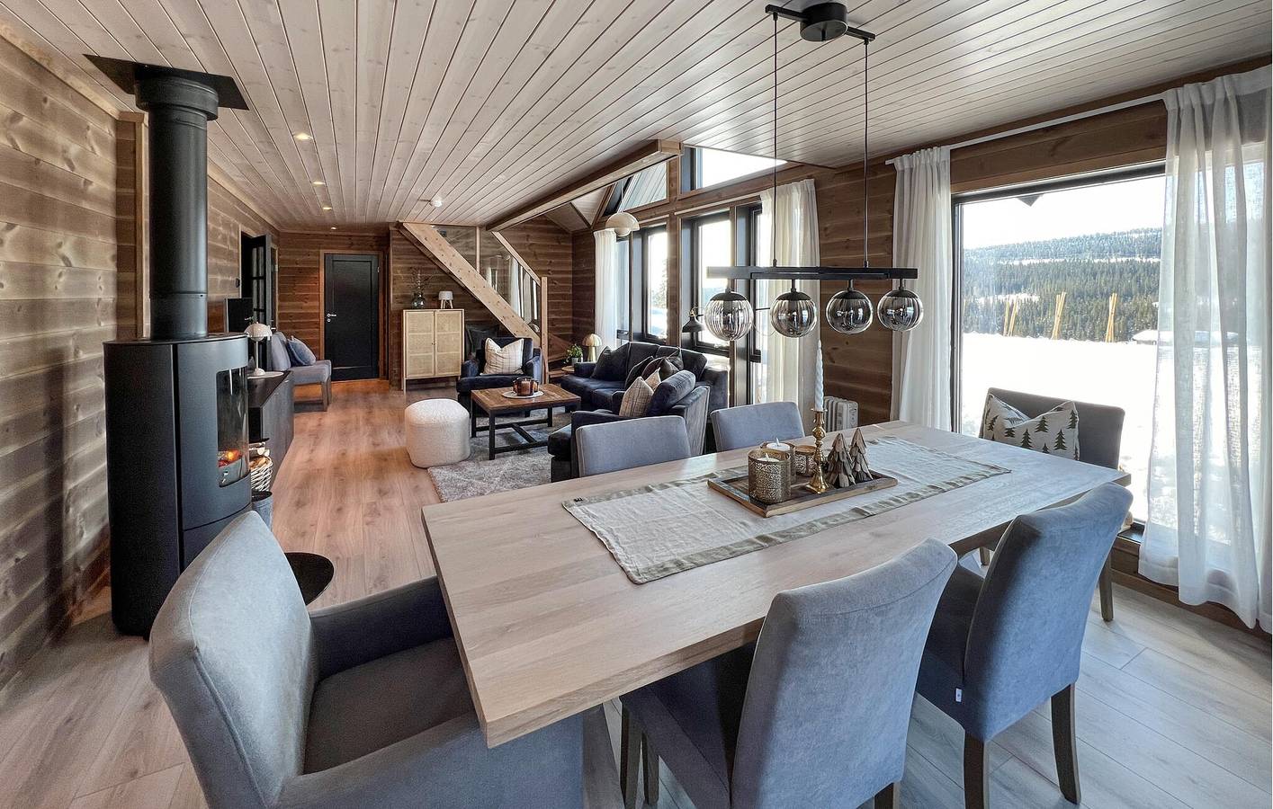 Vakantiehuis voor 8 personen met terras in Skeikampen, Gausdal