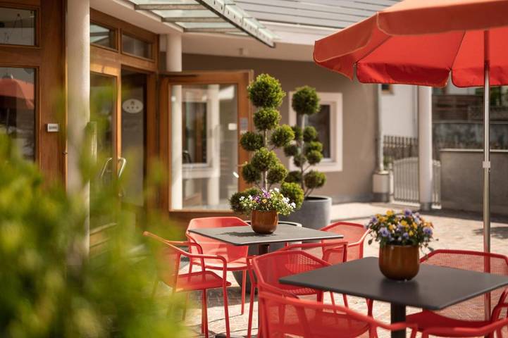 Appart’hôtel pour 4 personnes, avec sauna ainsi que jardin et vue
