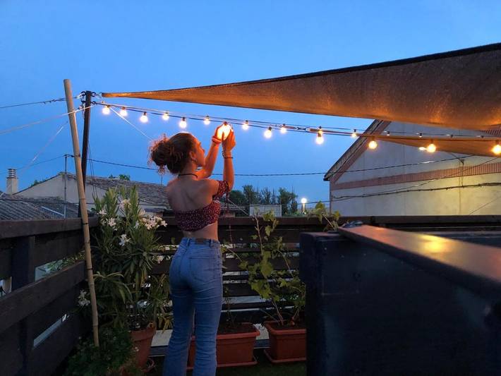 Casa rural para 4 personas, con vistas y jardín, Se admiten mascotas en Montes Torozos