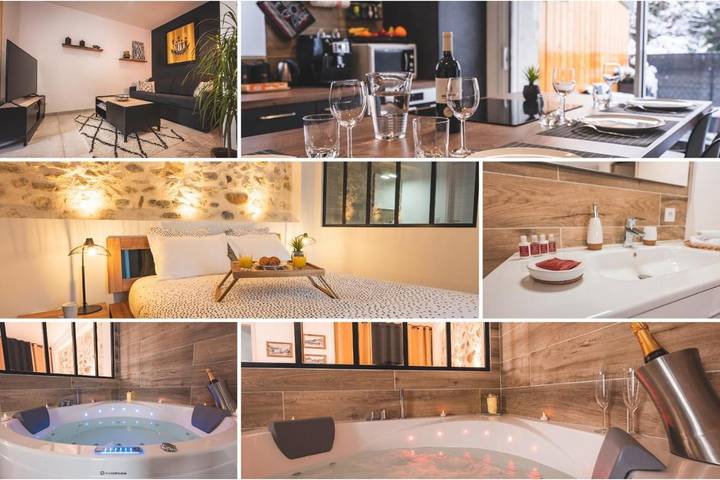 Gîte pour 4 personnes, avec jacuzzi et terrasse à Divonne-les-Bains - 2