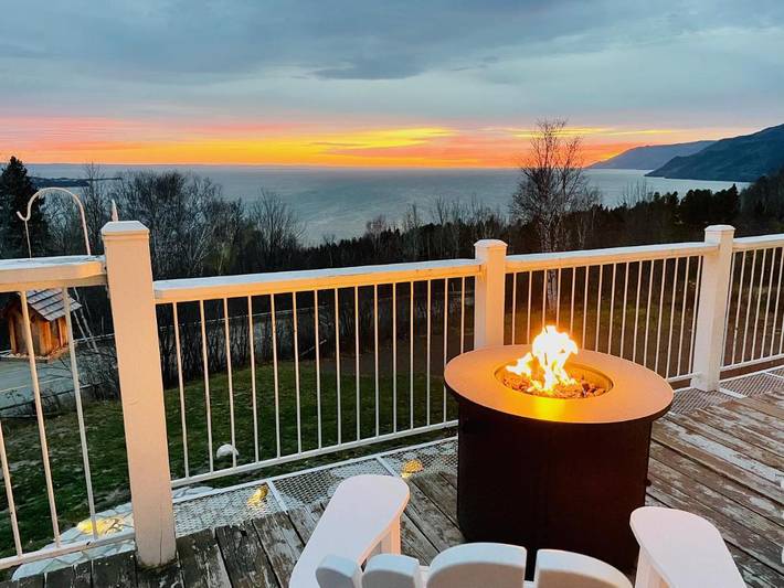Hôtel pour 2 personnes, avec jardin et vue dans Baie-Saint-Paul