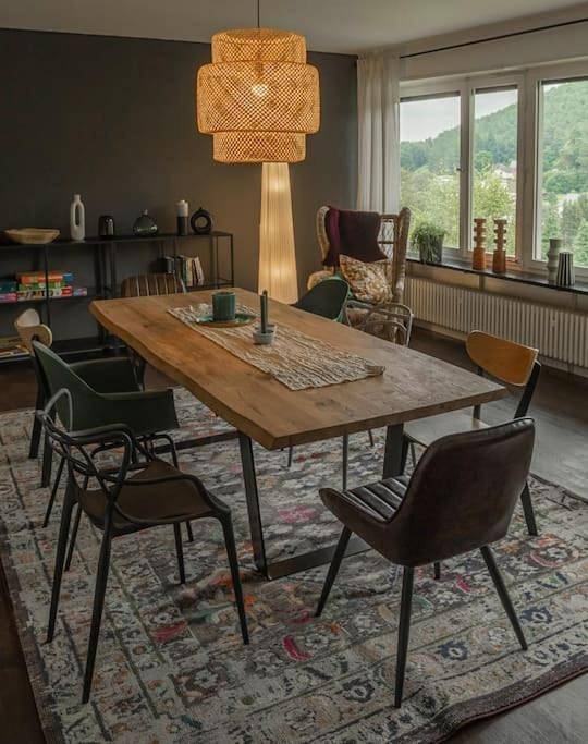 Ferienwohnung für 10 Personen, mit Terrasse und Garten sowie Ausblick, mit Haustier