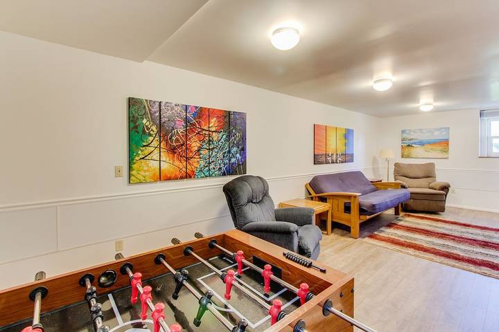 Vacation rental for 10 people, with hot tub and balcony in Yachats