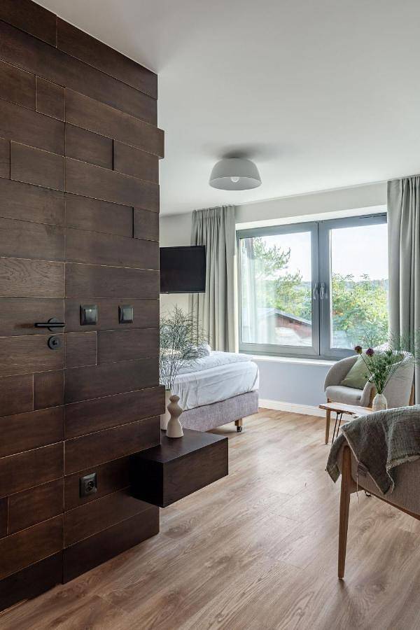 Domek letniskowy dla 2 osób, z ogród i widok oraz widok na jezioro, zwierzęta dozwolone na Kaszuby