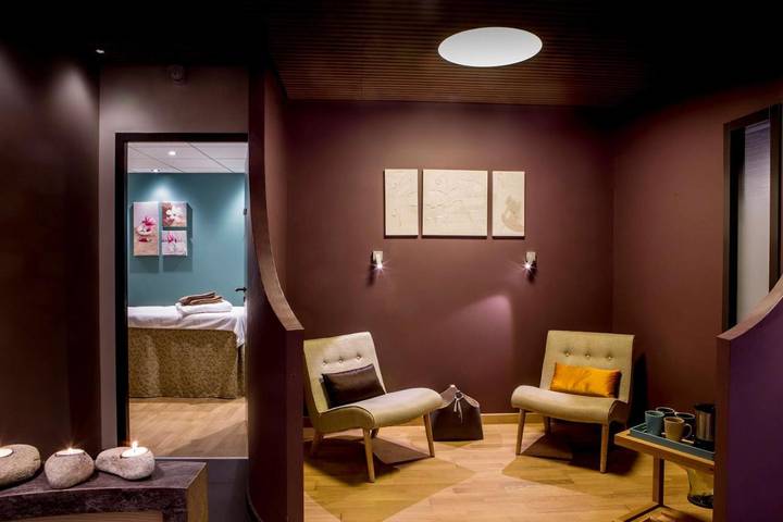 Hôtel pour 3 personnes, avec piscine et terrasse ainsi que sauna et jacuzzi à Laguiole - 3