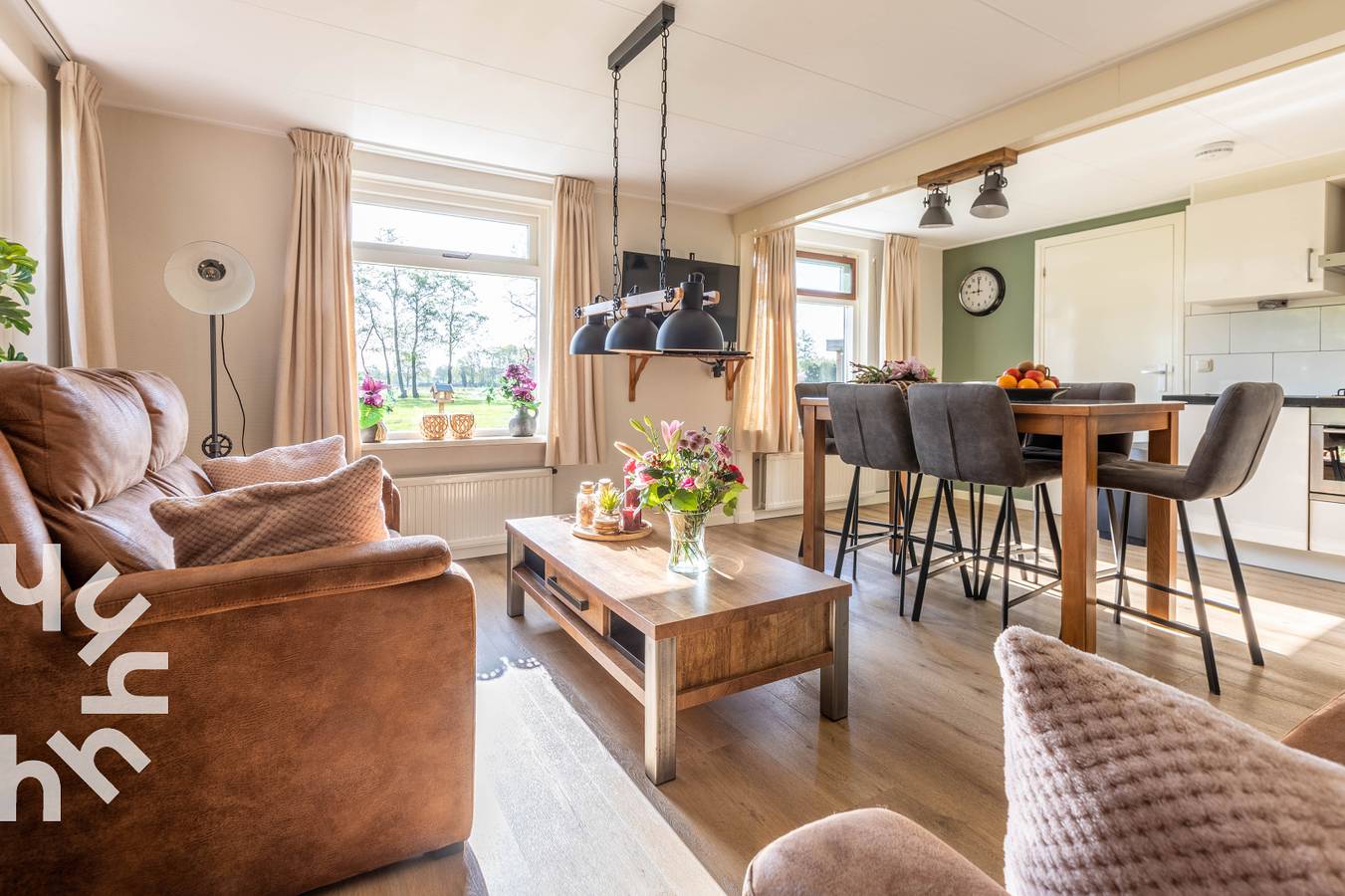Zes persoons vakantiehuis met sauna en bubbelbad op de Veluwe. in Epe, Veluwe
