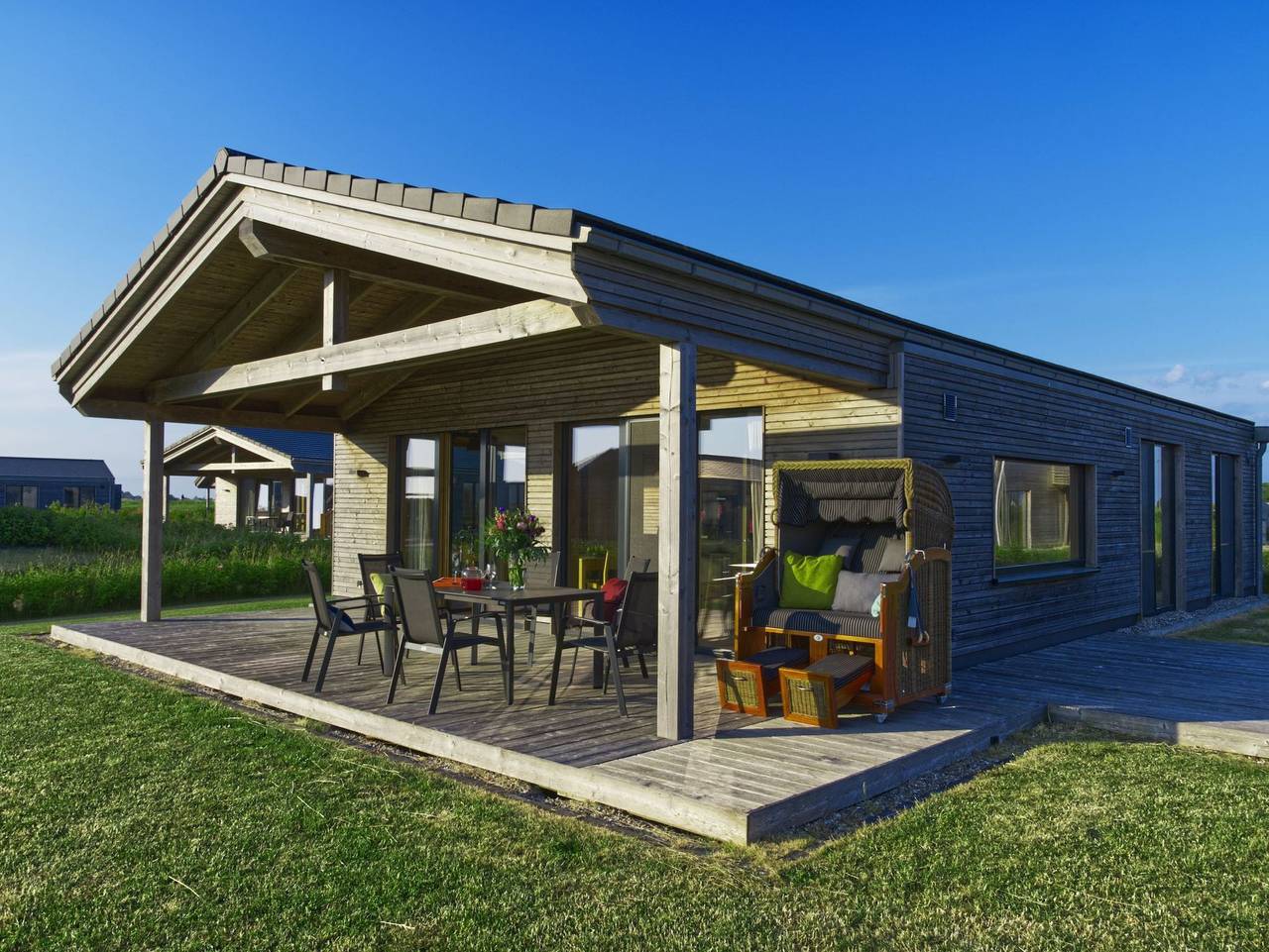 Gud Jard Lodge Nr. 23 - Designferienhaus (23) mit exklusiver Ausstattung in Pellworm, Nordfriesische Inseln