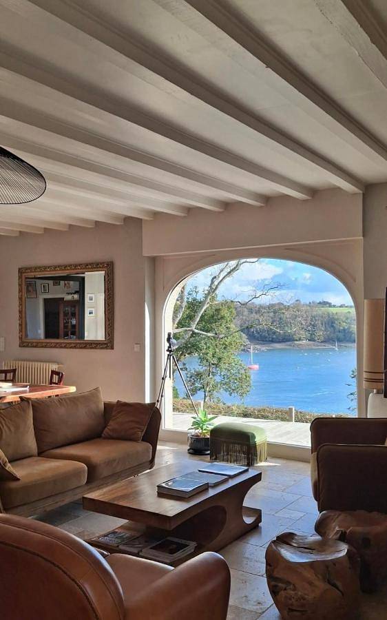 Location de vacances pour 5 personnes, avec jardin et vue, animaux acceptés à Lézardrieux
