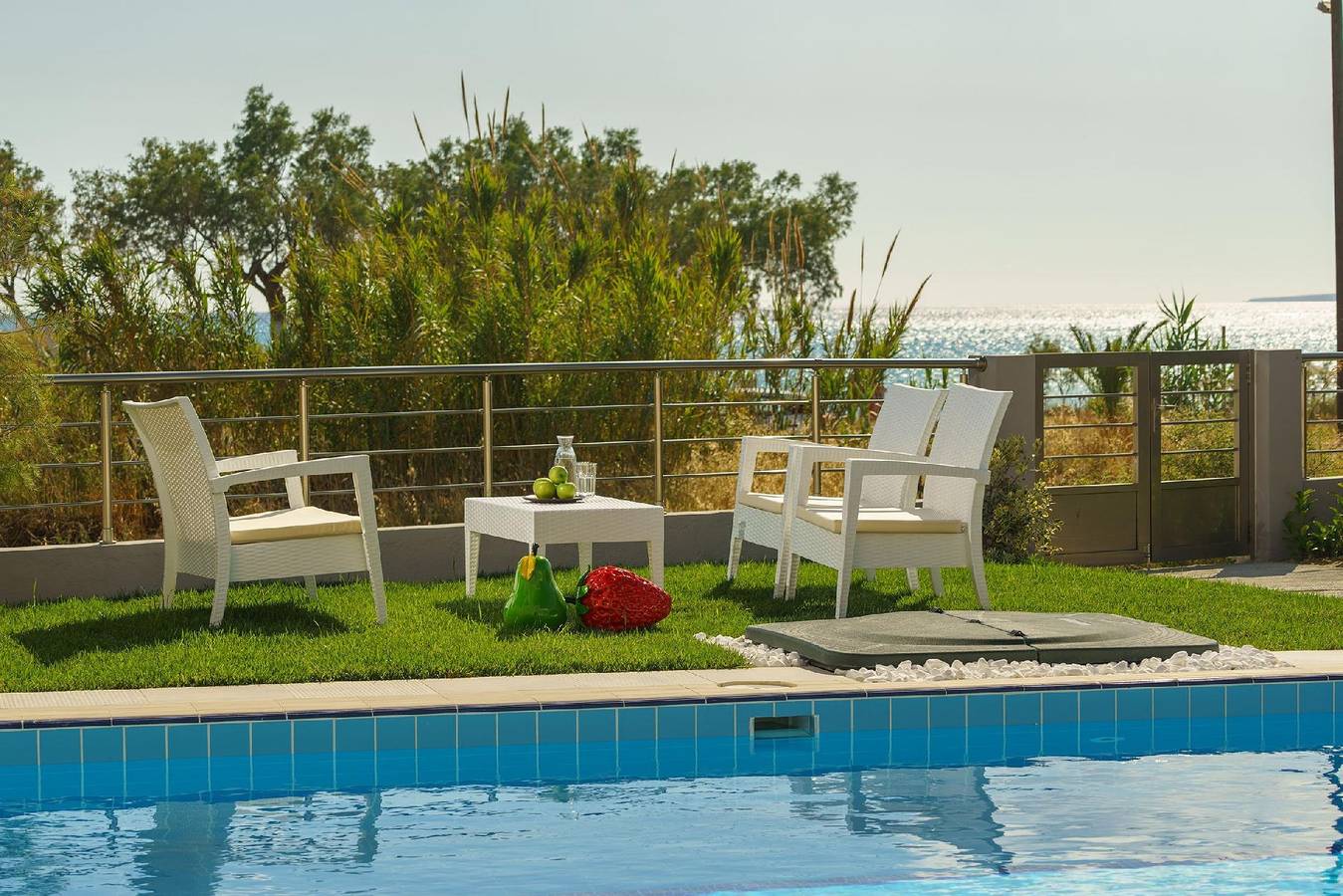 Ferienvilla "Iakinthos" mit privatem Pool in Plakias, Rethymno und Umgebung