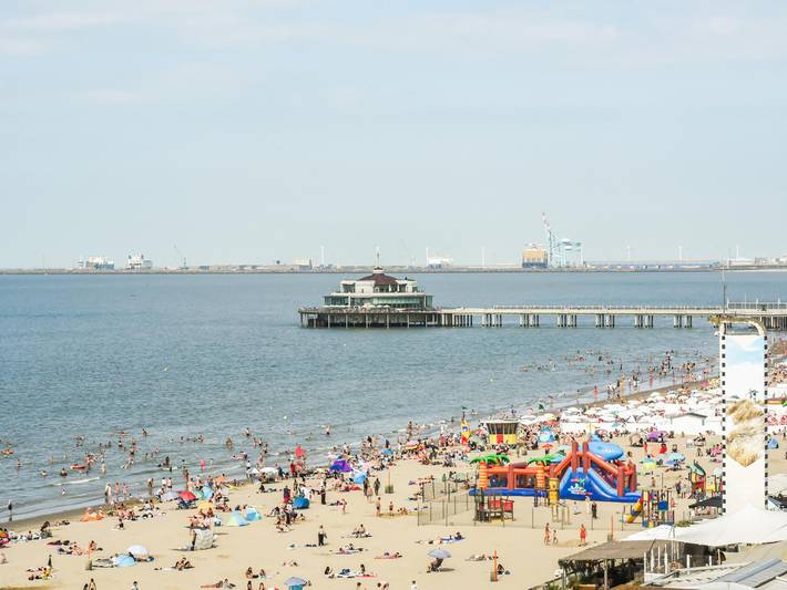 Location de vacances pour 4 personnes, avec balcon/terrasse et terrasse à Blankenberge - 4