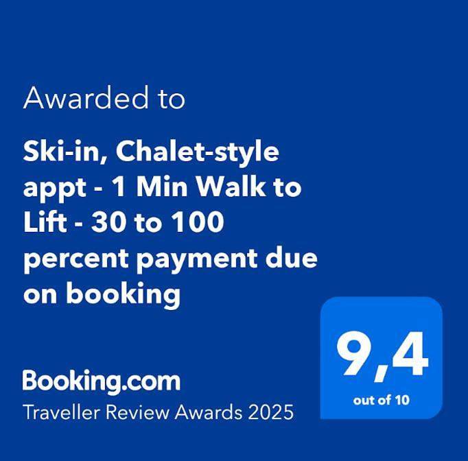 Entire apartment, Ski-in, Chalet-style appt Central Verbier - 1 Min Walk to Lift in Bagnes, Wallisian Alps