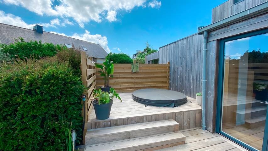 Location de vacances pour 12 personnes, avec jardin et jacuzzi à Plounéour-Trez - 3