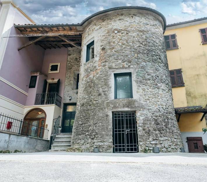 Ferienhaus für 8 Personen, mit Balkon und Terrasse sowie Ausblick