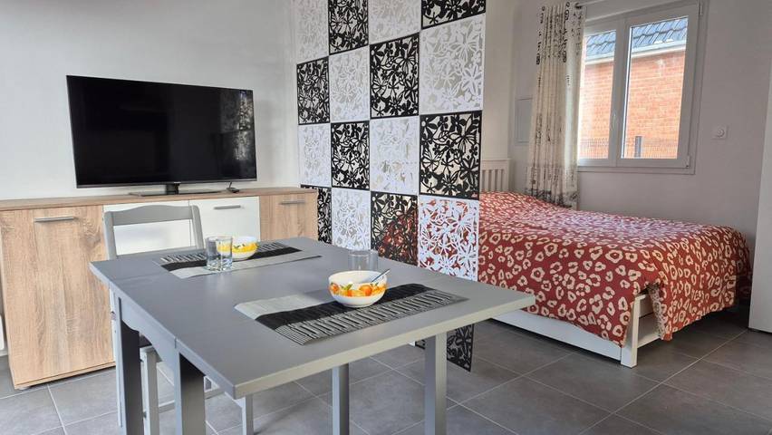 Gîte pour 2 personnes, avec terrasse dans Wervicq-Sud