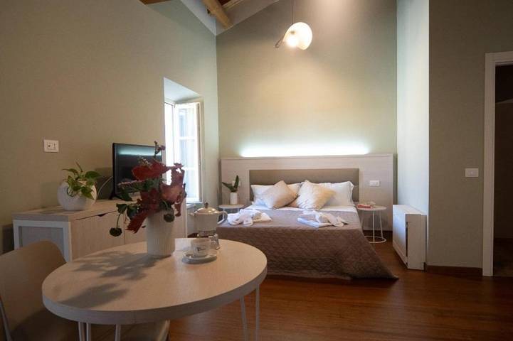 Hôtel pour 4 personnes, avec terrasse ainsi que jardin et vue, animaux acceptés à Calestano