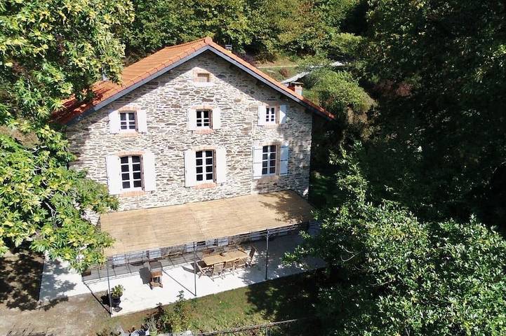 Maison de vacances pour 10 personnes, avec Terrasse et Jardin
