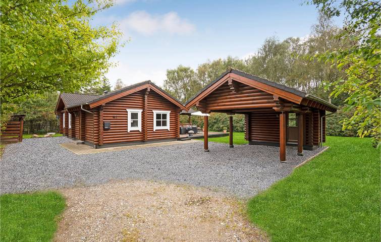 Ferienhaus für 6 Personen mit Whirlpool in Louns, Farsø