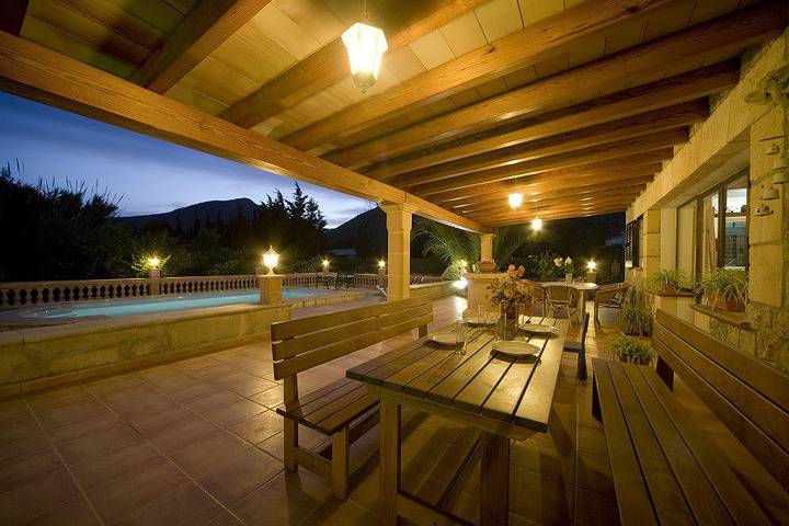 Finca für 4 Personen, mit Garten, kinderfreundlich in Llubí - 2