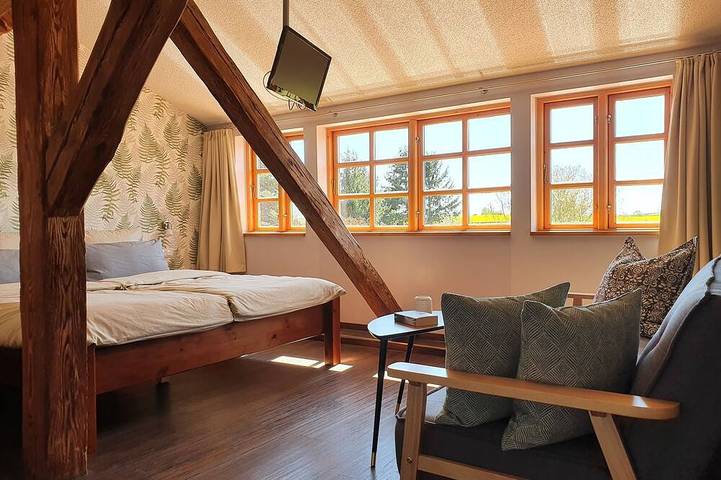 B&B für 4 Personen, mit Garten an der Müritz