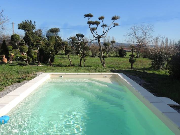 Chambre d’hôte pour 2 personnes, avec piscine