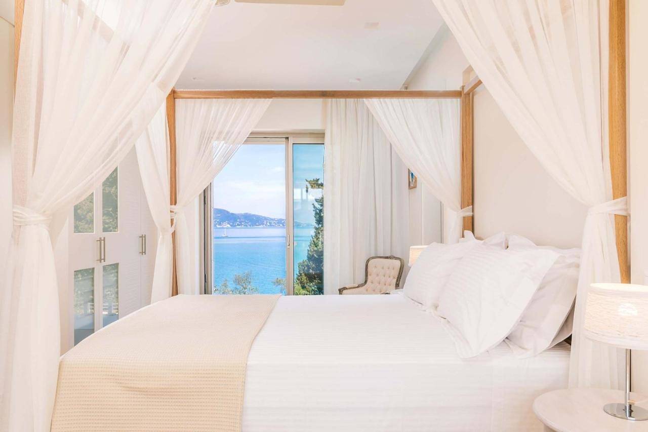 Melithea Seaview Villa with Private Pool in Alepou, Corfu (city)