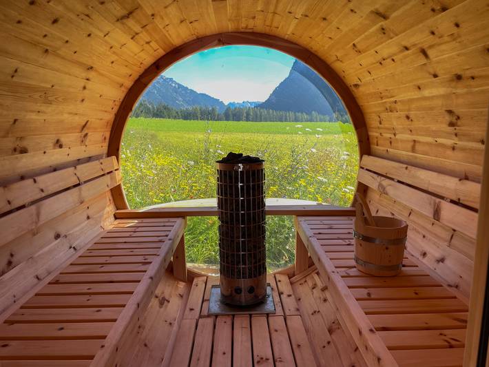 Ferienhaus für 6 Personen, mit Sauna und Whirlpool sowie Garten und Terrasse, mit Haustier in Leutaschklamm - 2
