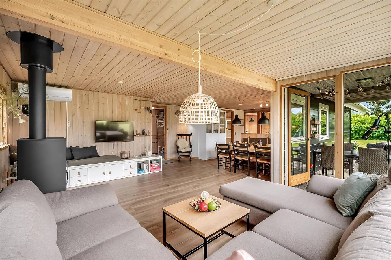 Pet friendly home in Tarm with sauna in Skaven Strand, Ringkøbing Fjord