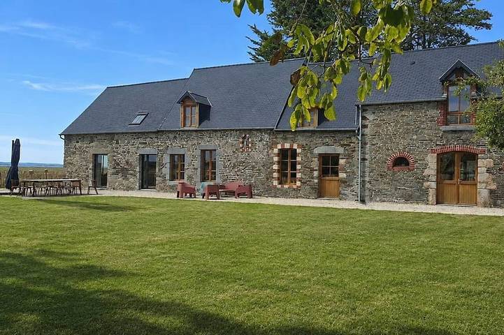 Maison de vacances pour 12 personnes, avec Jardin