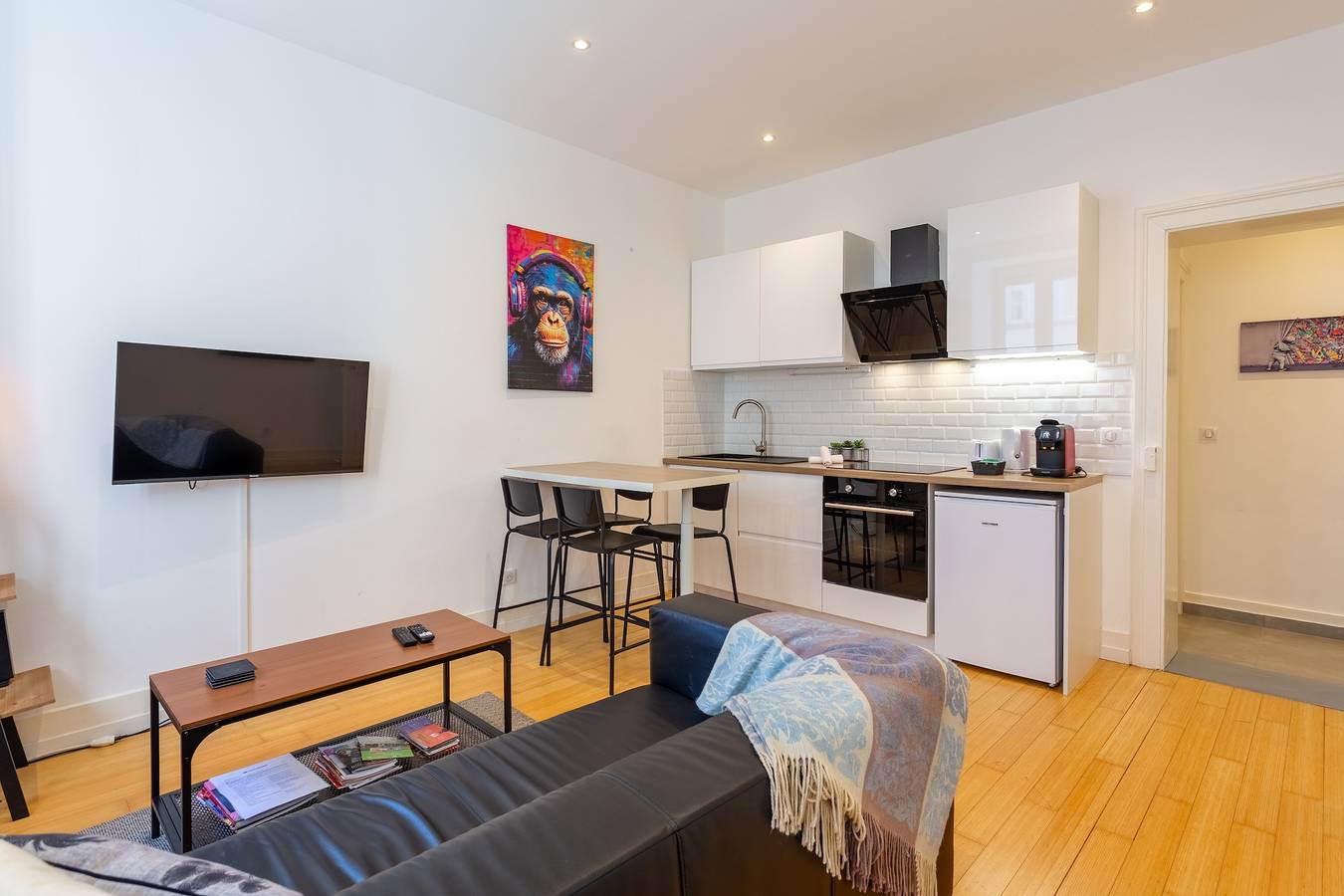 Apartamento entero, L'Élégant - Charmant appartement 3 pièces proche Musée d'Art Moderne et Gare Centrale in Estrasburgo, Región de Estrasburgo