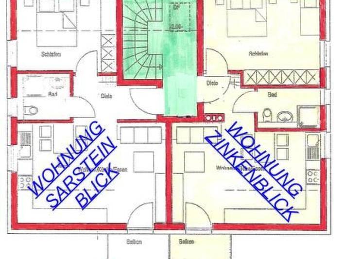 Ferienwohnung für 4 Personen, mit Balkon und Terrasse sowie Garten in Bad Mitterndorf - 2
