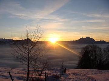 Ferienwohnung für 4 Personen, mit Seeblick und Garten am Vierwaldstättersee