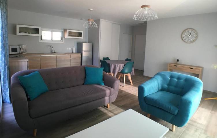 Chalet pour 5 personnes, avec jardin et vue