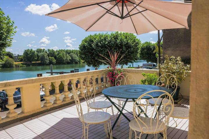 Appartement de vacances pour 6 personnes, avec terrasse et vue