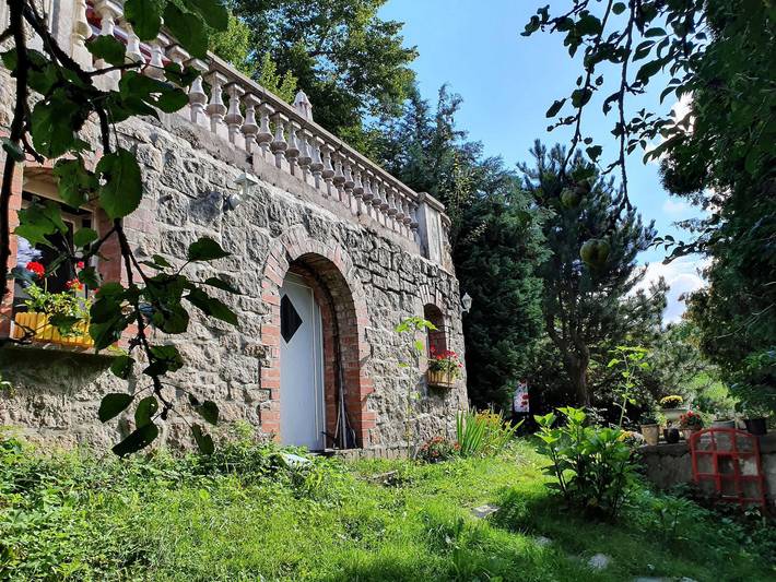 Hütte für 2 Personen, mit Terrasse und Garten sowie Ausblick in Sachsen-Anhalt - 4