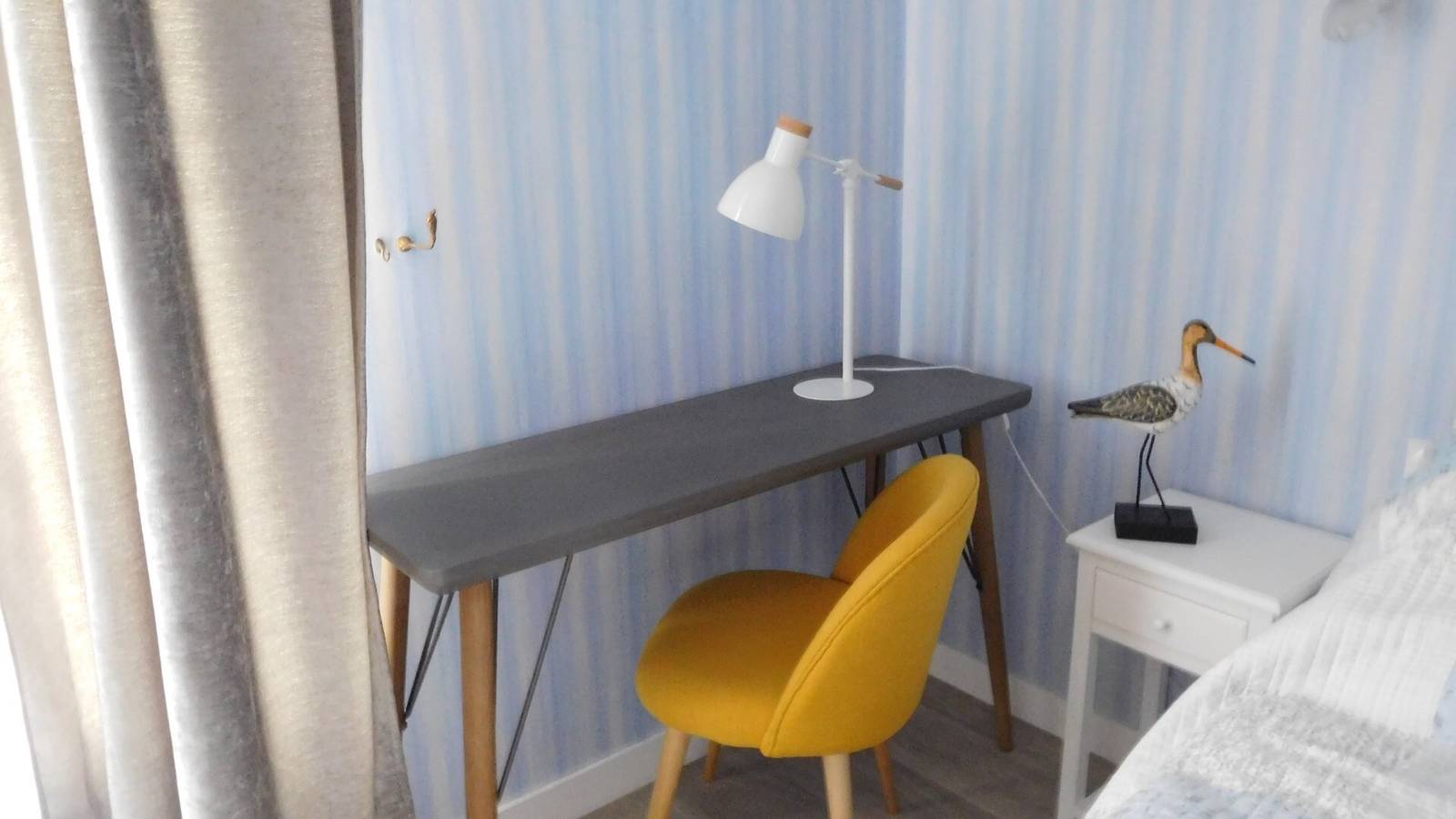 Chambres d’hôtes « Kersehen Bleue » avec jardin commun, balcon et Wi-Fi in Plouider, Région de Brest