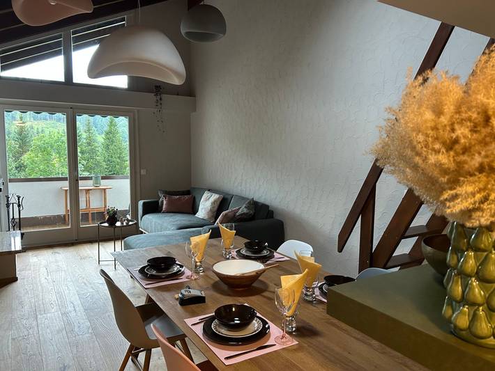 Ferienwohnung für 4 Personen, mit Garten und Balkon sowie Sauna - 1