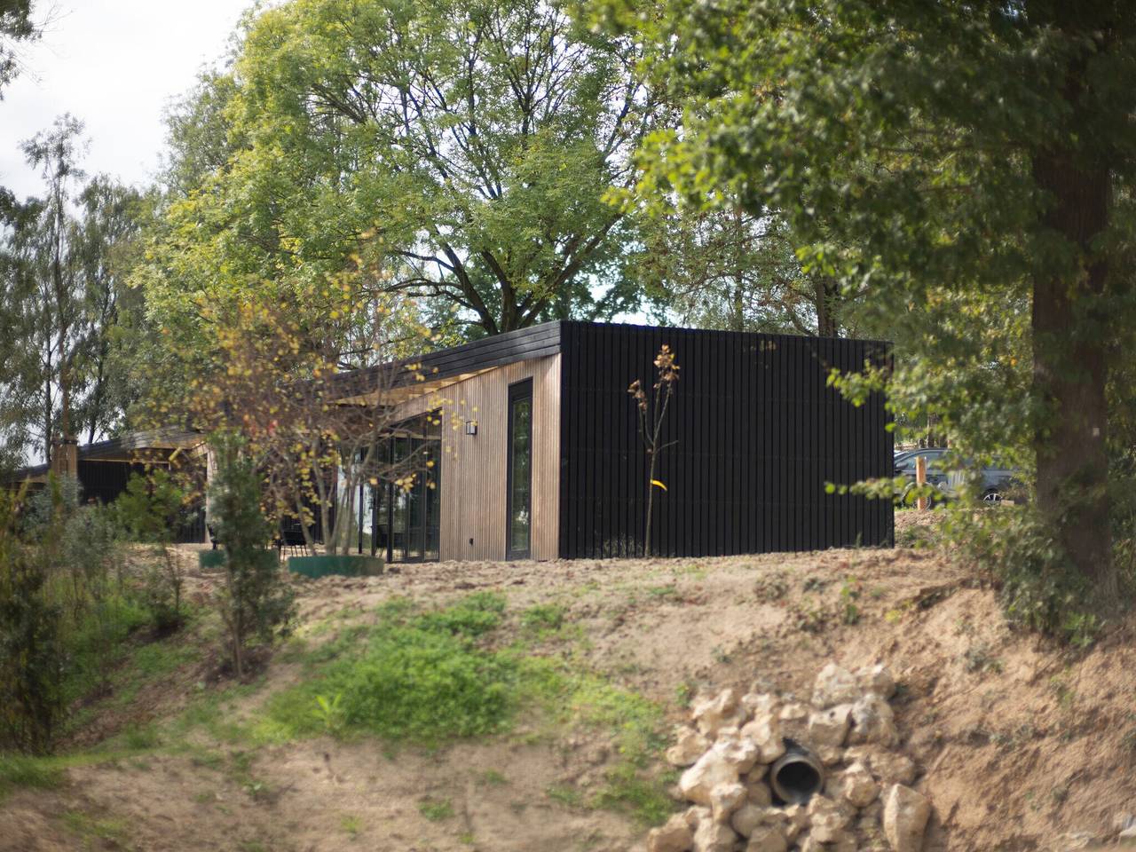 Lodge voor gehandicapten op een vakantiepark in Gulpen, Limburg
